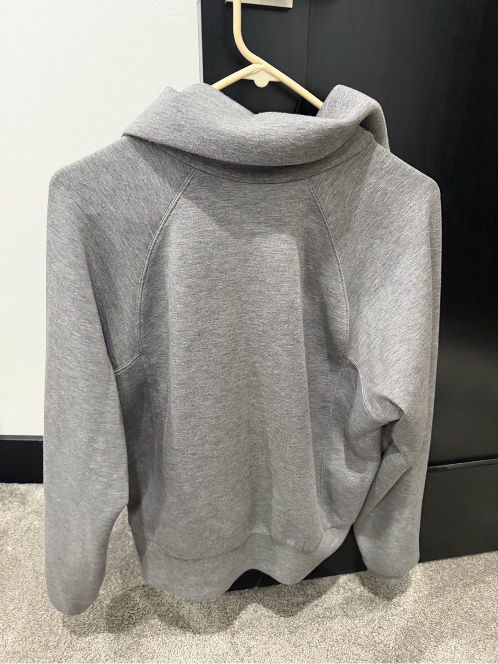SPANX Women’s Grey Quarter-Zip Sweatshirt - Picture 3 of 3